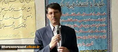 معاون آموزشی، پرورشی و فرهنگی دانشگاه فرهنگیان خراسان رضوی در جمع نومعلمان شهرستان طرقبه شاندیز:
توجه به سواد روانی دانش آموزان ازمهمترین وظایف معلم است