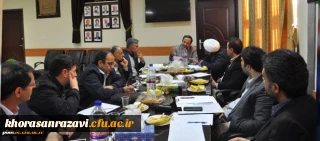 جلسه شورای معاونان پردیس شهید بهشتی برگزار شد