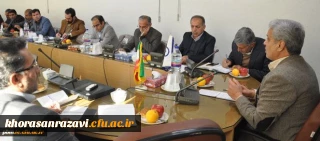 برگزاری جلسه هم اندیشی سرپرستان سراهای دانشجویی دانشگاه فرهنگیان خراسان رضوی