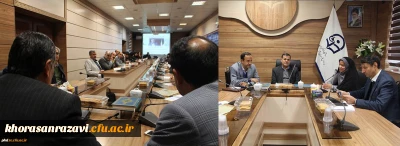 نشست علمی- تخصصی اساتید دانشگاه فرهنگیان استان خراسان رضوی،با حضور دکتر ساکی معاونت پژوهش دانشگاه فرهنگیان کشور