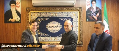 با حضور سرپرست دانشگاه برگزار شد:
نشست بررسی زمینه های همکاری و انعقاد تفاهم نامه همکاری دانشگاه فرهنگیان و دانشگاه فنی و حرفه ای