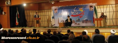 دیدار آیت الله علم الهدی نماینده ولی فقیه وامام جمعه مشهد باتشکل های دانشجویی وفعالان فرهنگی دانشگاه های سبزوار