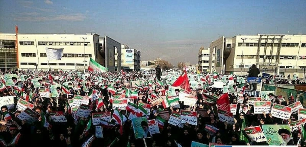 برگزاری راهپیمایی عظیم مردم مشهد و دانشگاهیان خراسان رضوی علیه اقدامات آشوب طلبانه