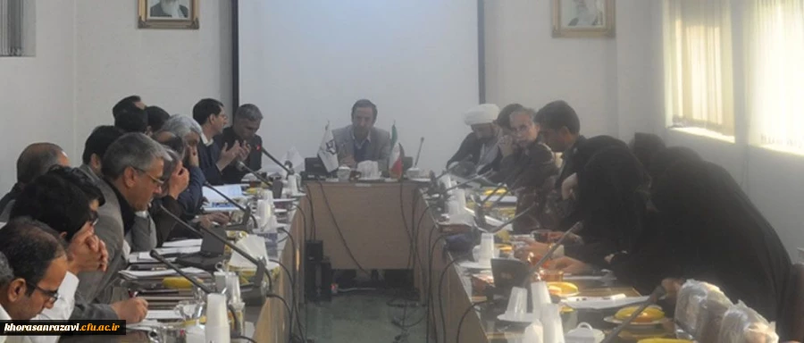 برگزاری جلسه شورای فرهنگی اجتماعی دانشگاه فرهنگیان خراسان رضوی
