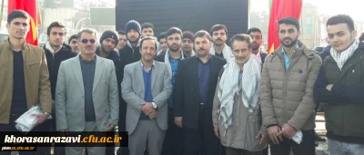 برگزاری راهپیمایی عظیم مردم مشهد و دانشگاهیان خراسان رضوی علیه اقدامات آشوب طلبانه