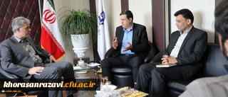 در دیدار نماینده مردم شهرستان گناباد با دکتر خنیفر مطرح شد:
در راستای تحقق برنامه های توسعه ای دانشگاه فرهنگیان، شهرستان گناباد آماده پذیرش دانشجو معلم است