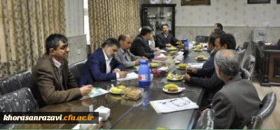 جلسه ستاد بزرگداشت مقام معلم  و هفته آموزش در دانشگاه فرهنگیان خراسان رضوی برگزار شد