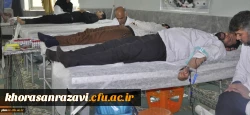 اجرای برنامه اهدای خون توسط دانشجویان و کارکنان پردیس شهید بهشتی
