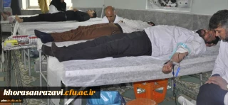 اجرای برنامه اهدای خون توسط دانشجویان و کارکنان پردیس شهید بهشتی