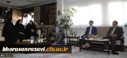 همزمان با هفته بزرگداشت مقام معلم انجام شد:
دیدار سرپرست دانشگاه فرهنگیان خراسان رضوی با دو تن از پیشکسوتان دانشگاه