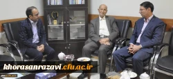 دیدار مشاور وزیر آموزش و پرورش و سرپرست دانشگاه فرهنگیان خراسان رضوی