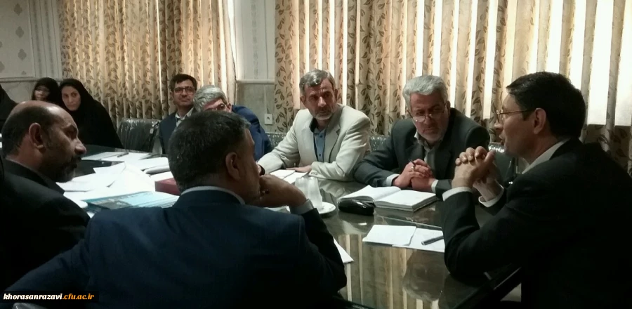 برگزاری جلسه گروه های آموزشی دانشگاه فرهنگیان خراسان رضوی