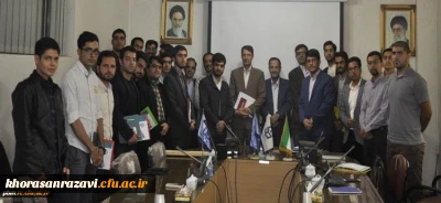 برگزاری مراسم پایانی انجمن های علمی پردیس شهید بهشتی دانشگاه فرهنگیان خراسان رضوی