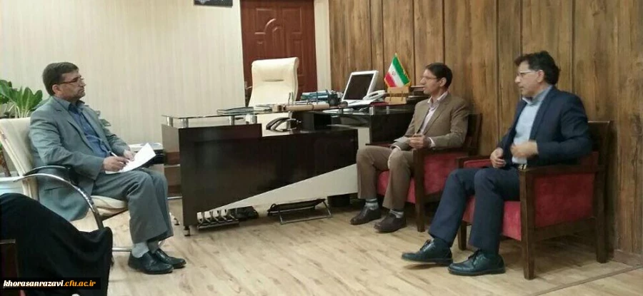 دیدار سرپرست امور پردیس های خراسان رضوی با مدیر کل آموزش و پرورش و مدیرکل توسعه، تجهیز و نوسازی مدارس