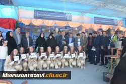 بازدید استاندار از بیستمین نمایشگاه جشنواره خیرین استان در دانشگاه فرهنگیان خراسان رضوی 2