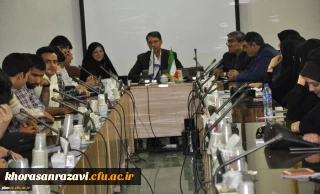 برگزاری نشست علمی تخصصی کشوری «دلایل بی انگیزگی دانشجویان زبان انگلیسی دانشگاه فرهنگیان خراسان رضوی»