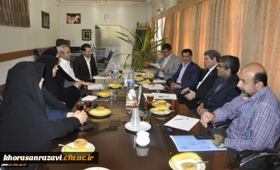 برگزاری نخستین جلسه شورای عالی پژوهشی دانشگاه فرهنگیان خراسان رضوی