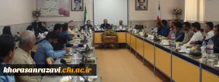 برگزاری جلسه نیروهای پشتیبانی دانشگاه فرهنگیان خراسان رضوی