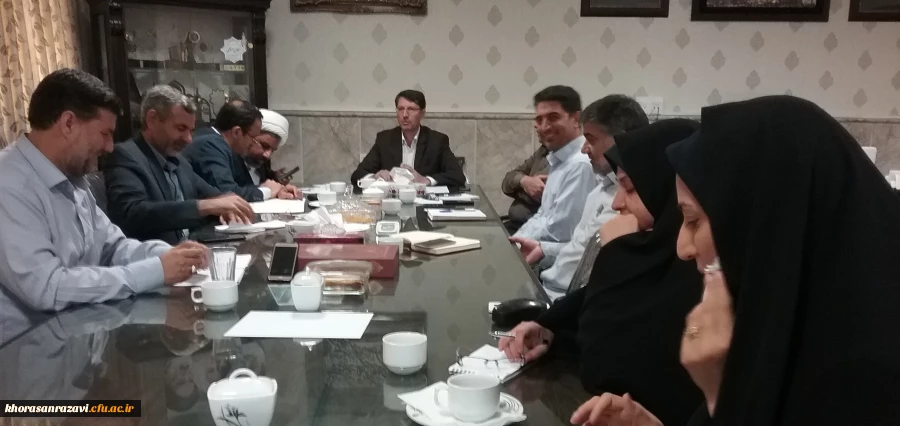 برگزاری جلسه ستاد توسعه و ترویج فرهنگ اقامه نماز دانشگاه فرهنگیان خراسان رضوی