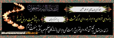 همکار گرامی جناب آقای محمد علی عظیمی