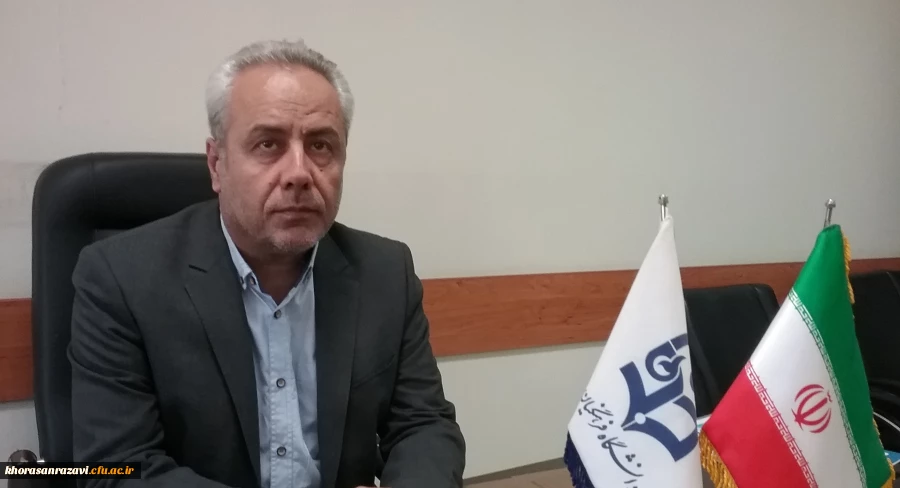 معاون آموزشی، پژوهشی و فرهنگی دانشگاه فرهنگیان خراسان رضوی:
پذیرش دانشجومعلم در تراز جمهوری اسلامی از اولویت های دانشگاه فرهنگیان استان است