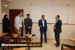 بازدید مهندس رضایی سرپرست مرکز هوشمند سازی دانشگاه فرهنگیان کشور  از  دانشگاه فرهنگیان ثامن الحجج (ع) مشهد 2بازدید مهندس رضایی سرپرست مرکز هوشمند سازی دانشگاه فرهنگیان کشور  از  دانشگاه فرهنگیان ثامن الحجج (ع) مشهد 2