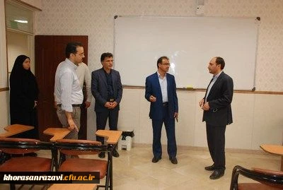 بازدید مهندس رضایی سرپرست مرکز هوشمند سازی دانشگاه فرهنگیان کشور  از  دانشگاه فرهنگیان ثامن الحجج (ع) مشهد 2بازدید مهندس رضایی سرپرست مرکز هوشمند سازی دانشگاه فرهنگیان کشور  از  دانشگاه فرهنگیان ثامن الحجج (ع) مشهد 2