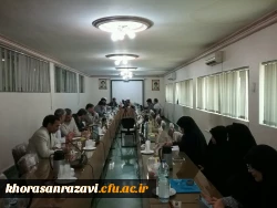 توسط دفتر نهاد مقام معظم رهبری در دانشگاه خراسان رضوی انجام شد؛

برگزاری دومین دوره ضیافت اندیشه اساتید دانشگاه فرهنگیان خراسان رضوی 2