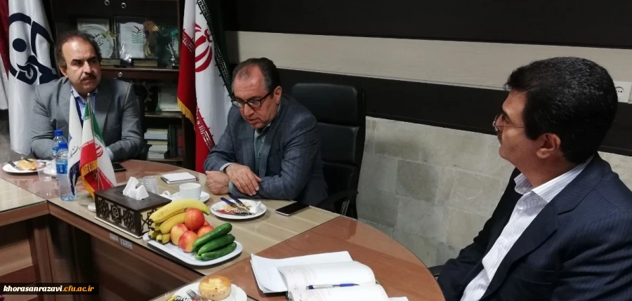 جلسه شورای دانشگاه فرهنگیان واحد دانشور نیشابور