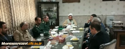 سرپرست دانشگاه فرهنگیان خراسان رضوی در جلسه با مسئول بسیج فرهنگیان سپاه امام رضا(ع) گفت:

پوشش برنامه های بسیج باید فراگیر باشد
