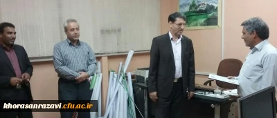 با حضور سرپرست امور پردیس های دانشگاه فرهنگیان خراسان رضوی
 از کوشش های کارشناسان روابط عمومی دانشگاه تقدیر شد