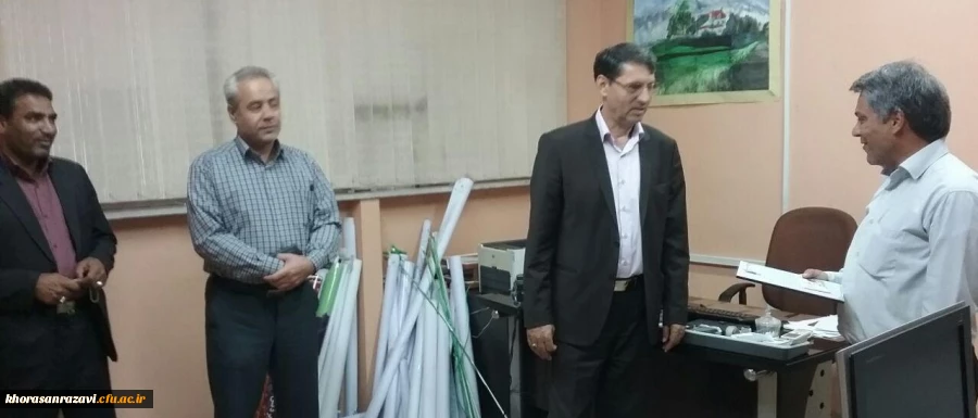 با حضور سرپرست امور پردیس های دانشگاه فرهنگیان خراسان رضوی
 از کوشش های کارشناسان روابط عمومی دانشگاه تقدیر شد