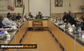 سرپرست دانشگاه فرهنگیان خراسان رضوی در جمع مصاحبه گران آزمون استخدامی:
تلاش کنید با دقت در قضاوت و رعایت عدالت، مناسب ترین افراد برای معلمی انتخاب شوند