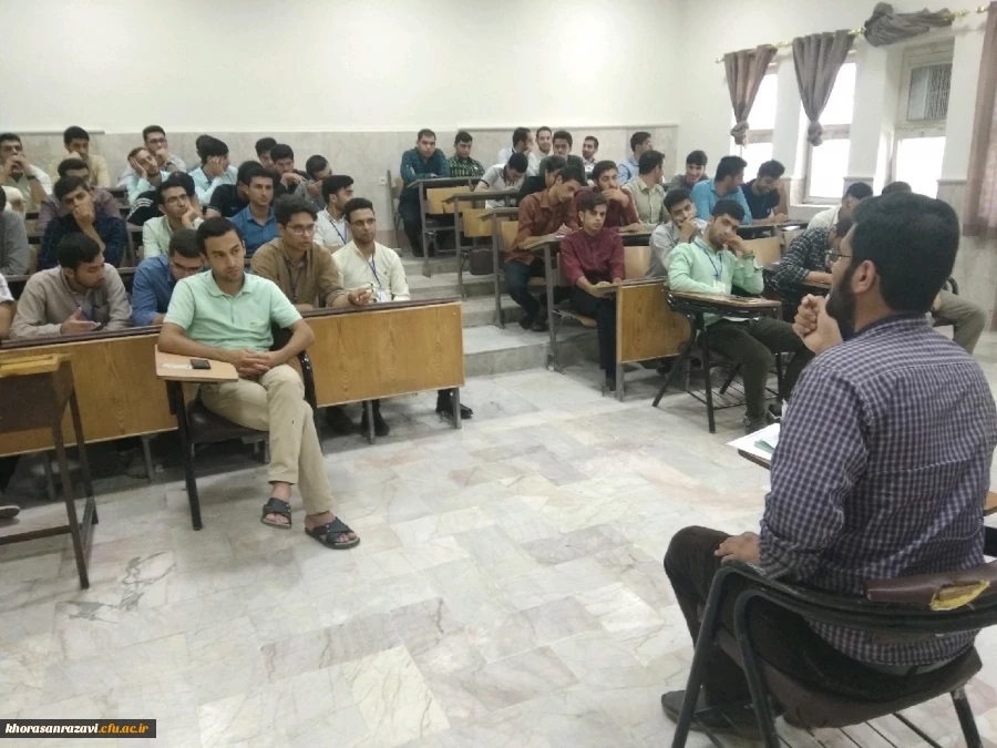 دوره های آموزشی اردوی معرفتی آموزشی حیات طیبه در بخش برادران آغاز شد 5