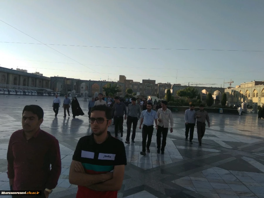 دومین گزارش تصویری پنجمین دوره اردوی معرفتی آموزشی حیات طیبه در مشهد مقدس
 23دومین گزارش تصویری پنجمین دوره اردوی معرفتی آموزشی حیات طیبه در مشهد مقدس
 33