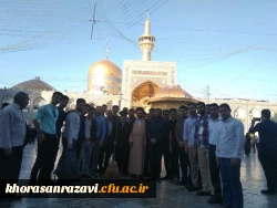 دومین گزارش تصویری پنجمین دوره اردوی معرفتی آموزشی حیات طیبه در مشهد مقدس 16