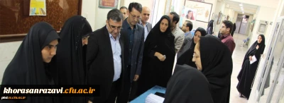 بازدید مدیرکل آموزش و پرورش خراسان رضوی از روند انجام مصاحبه داوطلبان ورود به دانشگاه فرهنگیان استان