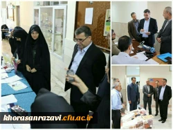 بازدید مدیرکل آموزش و پرورش خراسان رضوی از روند انجام مصاحبه داوطلبان ورود به دانشگاه فرهنگیان استان 2