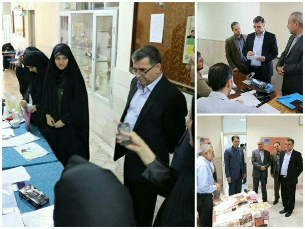 بازدید مدیرکل آموزش و پرورش خراسان رضوی از روند انجام مصاحبه داوطلبان ورود به دانشگاه فرهنگیان استان 2