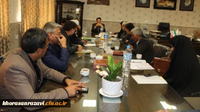 برگزاری جلسه هماهنگی و هم اندیشی مدیران دانشگاه فرهنگیان خراسان رضوی