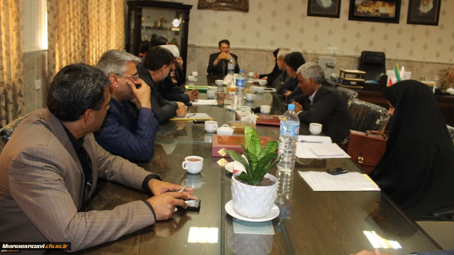 برگزاری جلسه هماهنگی و هم اندیشی مدیران دانشگاه فرهنگیان خراسان رضوی