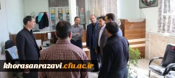 بازدید مسئولین سازمان مرکزی دانشگاه فرهنگیان کشور از دانشگاه فرهنگیان واحد شهید رجایی تربت حیدریه