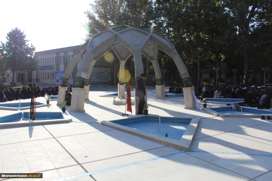 همزمان با هفته دفاع مقدس برگزار شد
آیین غبارروبی گلزار شهدای گمنام پردیس شهید بهشتی دانشگاه فرهنگیان خراسان رضوی 2
