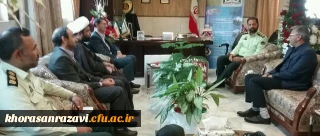 سرپرست دانشگاه فرهنگیان خراسان رضوی در دیدار با رییس پلیس مشهد:
 امنیت مهمترین نیاز بشر است