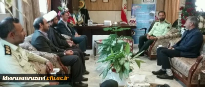 سرپرست دانشگاه فرهنگیان خراسان رضوی در دیدار با رییس پلیس مشهد:
 امنیت مهمترین نیاز بشر است