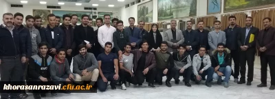 بازدید مدیر کل تربیت بدنی دانشگاه فرهنگیان کشور از سالن ورزشی پردیس شهید بهشتی مشهد