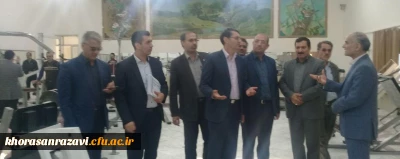 همزمان با روز تربیت بدنی و ورزش انجام شد:
افتتاح سالن بدن سازی پردیس شهید بهشتی خراسان رضوی