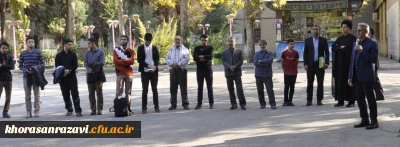 با حضور معاون توسعه منابع و امور دانشجویی دانشگاه فرهنگیان خراسان رضوی
دانشجومعلمان پردیس شهید بهشتی، سفر خود را برای شرکت در مراسم اربعین حسینی آغاز کردند