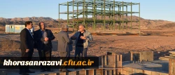 بازدید کارگروه عمران دانشگاه فرهنگیان کشور از مرکز علامه طباطبایی سبزوار
