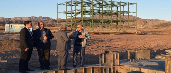 بازدید کارگروه عمران دانشگاه فرهنگیان کشور از مرکز علامه طباطبایی سبزوار